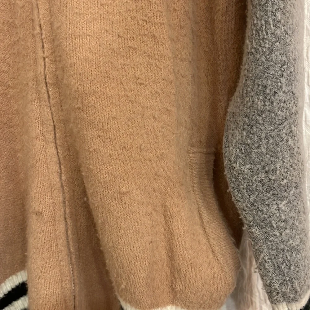 Allie Rose Sweater Knit Bomber Cardi - Picture 7 of 11